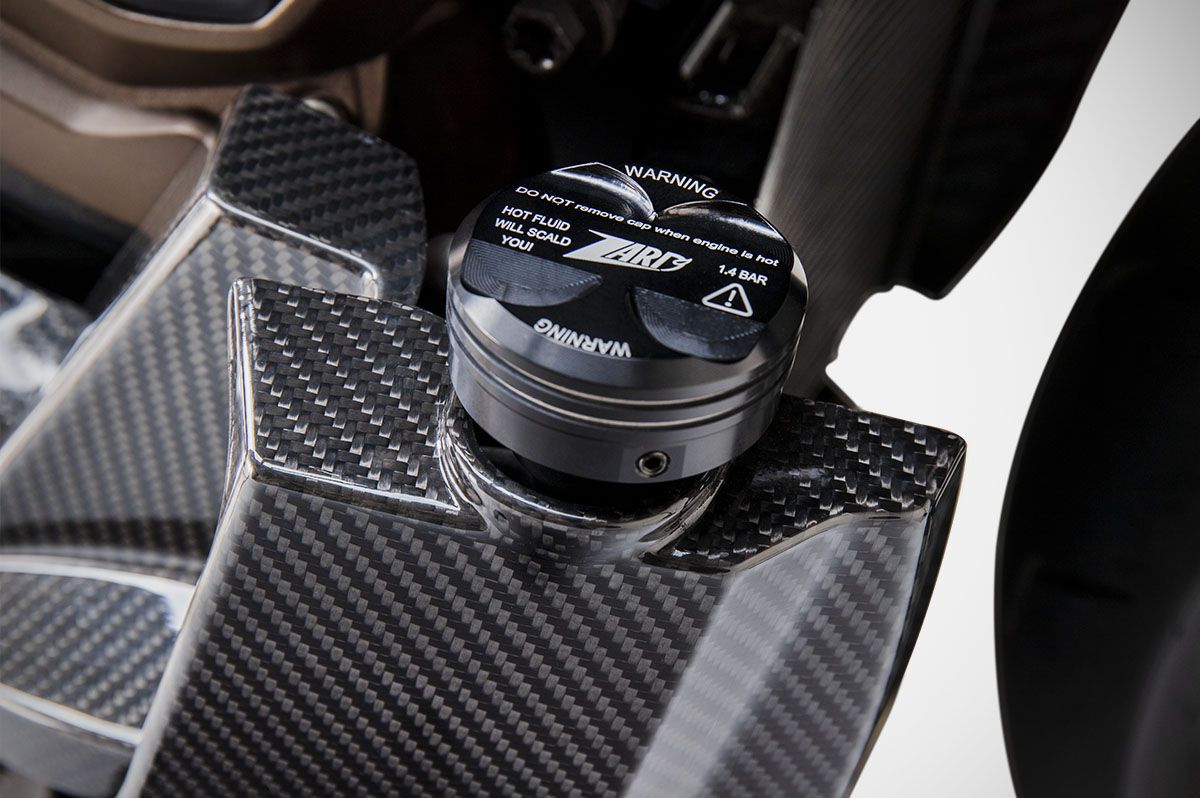 ZARD Radiator Plug + Suspension Regulator Cap Harley Davidson Sportster S 2021-2024 - Adventure Parts