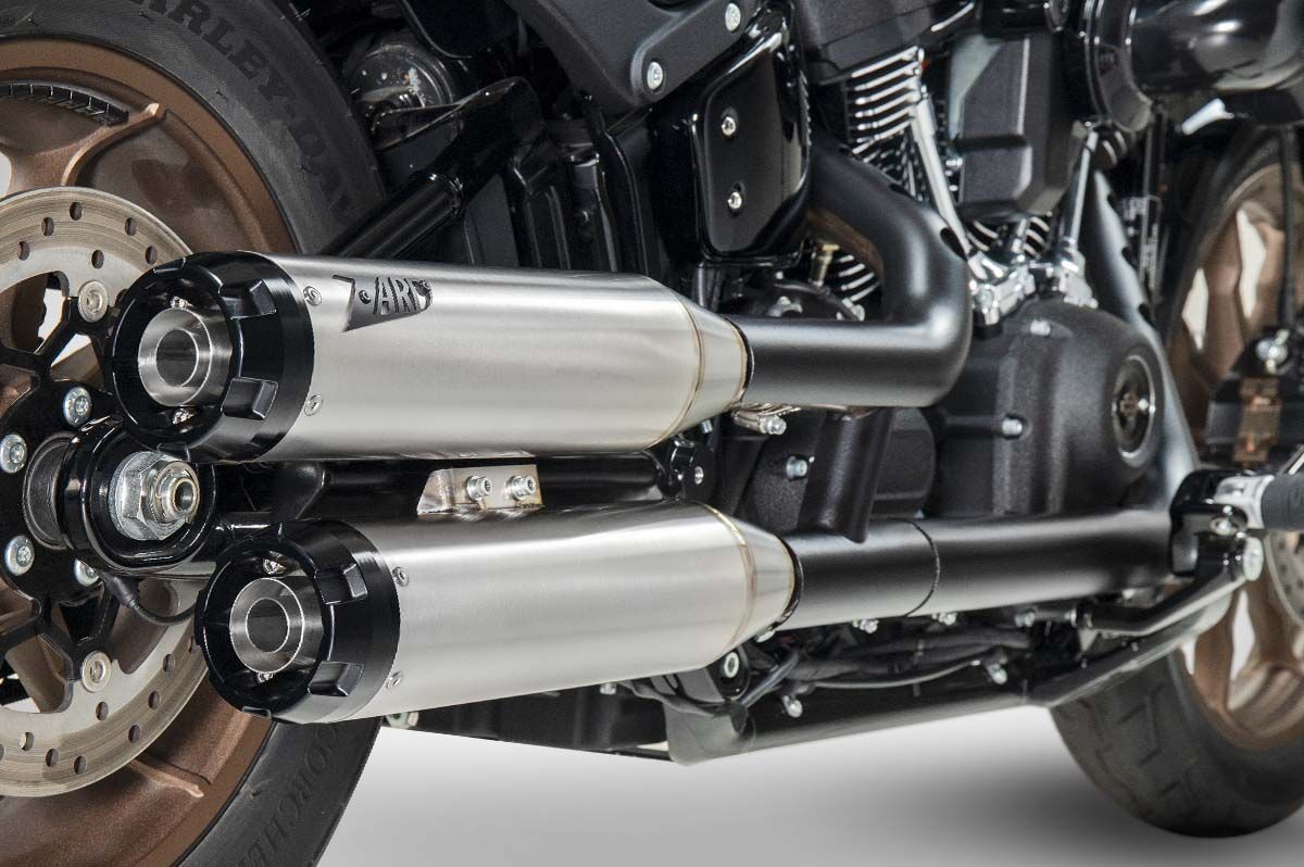 ZARD Slip-Ons Overlapped Exhaust Harley Davidson Breakout 117 2017-2024 - Adventure Parts