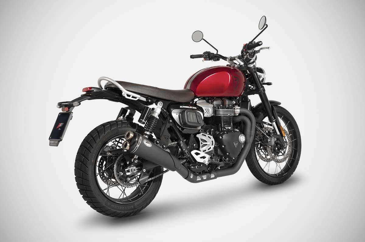 ZARD Exhaust Full Kit Triumph Scrambler 1200 2024-2025