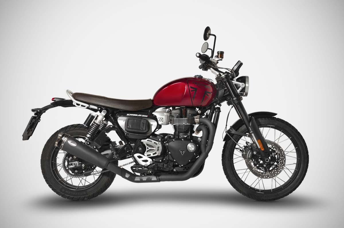 ZARD Exhaust Full Kit Triumph Scrambler 1200 2024-2025