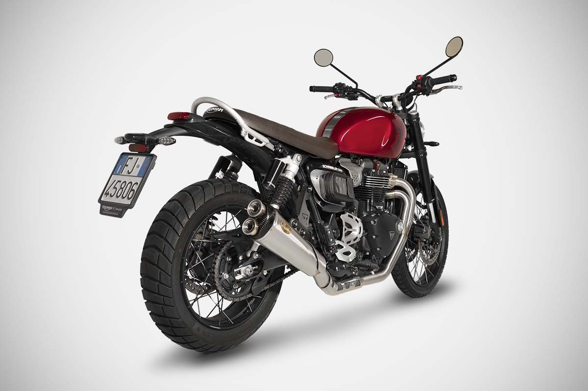 ZARD Exhaust Full Kit Triumph Scrambler 1200 2024-2025