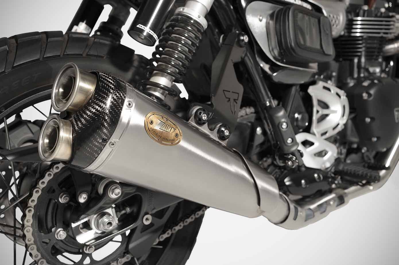 ZARD Exhaust Full Kit Triumph Scrambler 1200 2024-2025