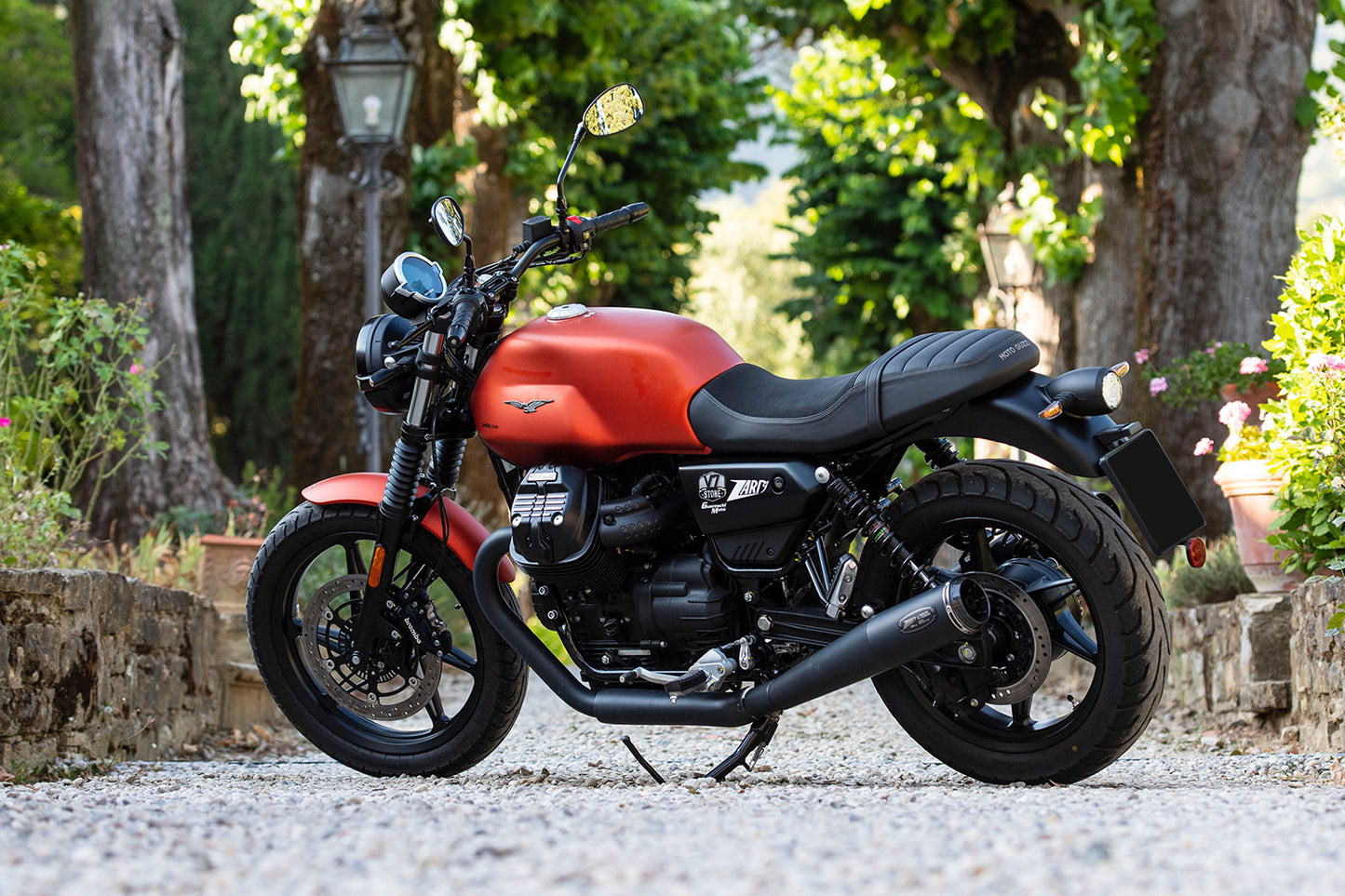 ZARD Exhaust Slip-Ons "Limited Edition" Moto Guzzi V7 850 2021-2023 - Adventure Parts