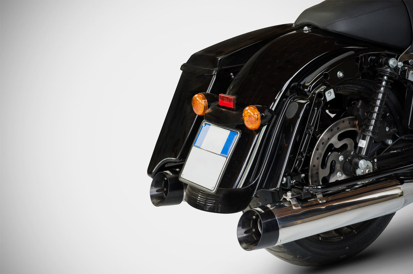 ZARD "4.33 Inches" Slip-Ons Exhaust Harley Davidson Road Glide Special 2006-2016 - Adventure Parts