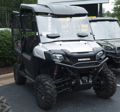 Seizmik Windshield Versa-Vent (Scratch Resistant Poly) – Honda Pioneer 700 - Adventure Parts