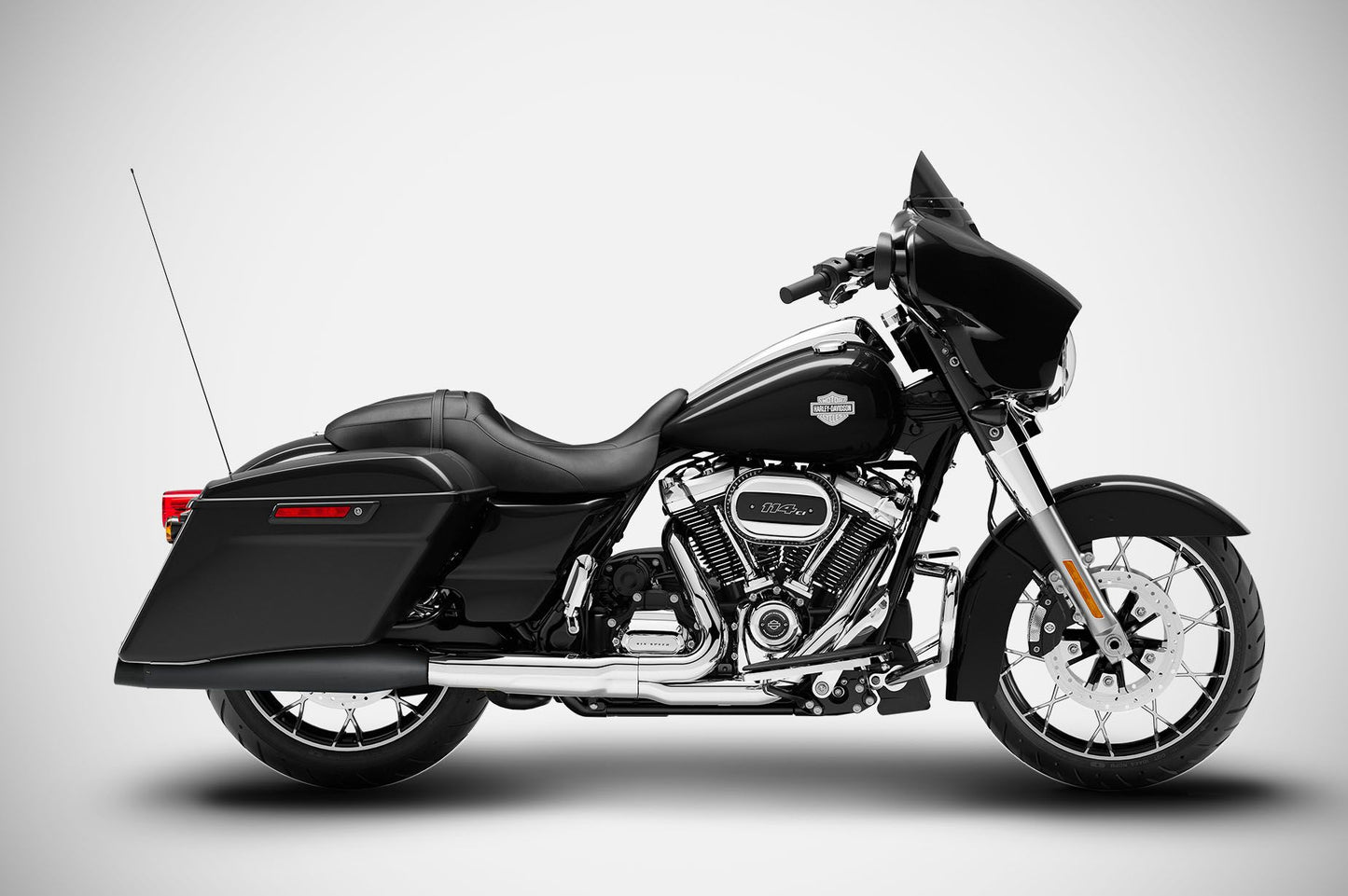 ZARD "4.33 Inches" Slip-Ons Exhaust Harley Davidson Street Glide Special 2006-2016 - Adventure Parts