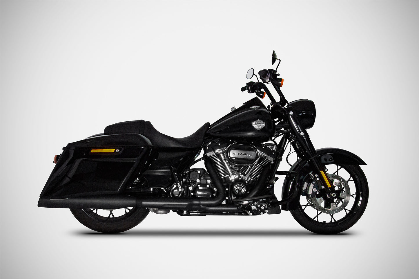 ZARD "4.33 Inches" Slip-Ons Exhaust Harley Davidson Road King Special 2021-2023 - Adventure Parts