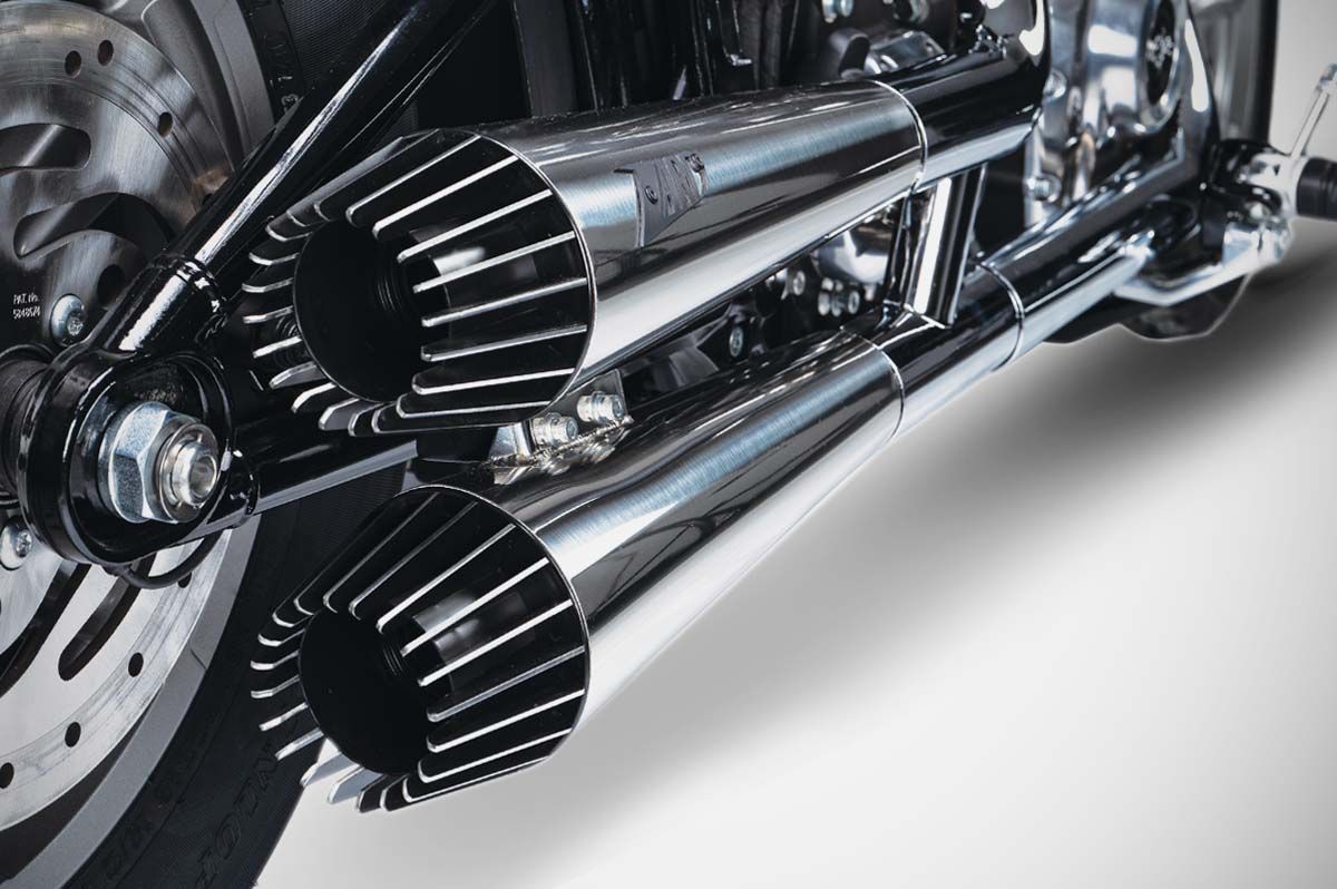 ZARD Slip-Ons "Avio" Exhaust Harley Davidson Softail Standard 2017-2024