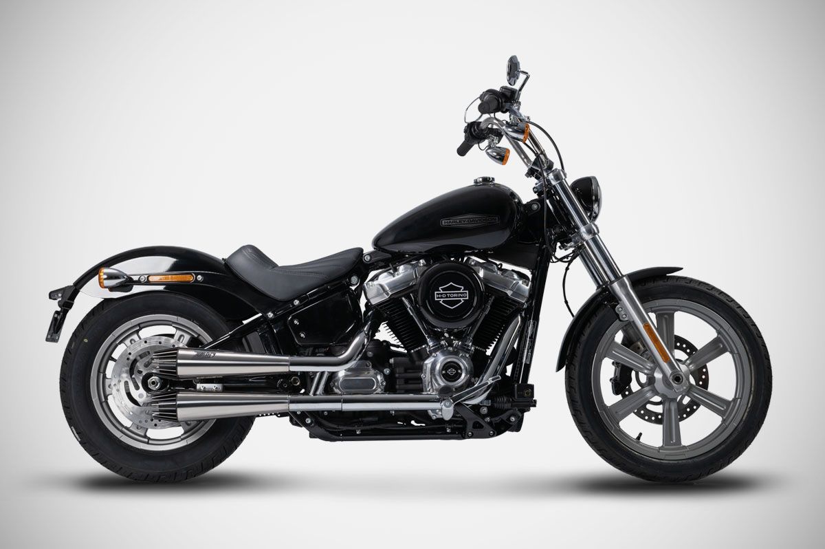 ZARD Slip-Ons "Avio" Exhaust Harley Davidson Softail Standard 2017-2024