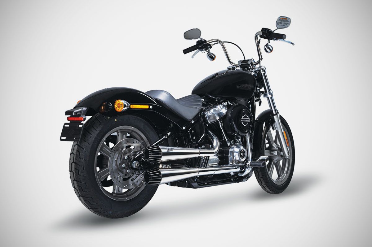 ZARD Slip-Ons "Avio" Exhaust Harley Davidson Softail Standard 2017-2024