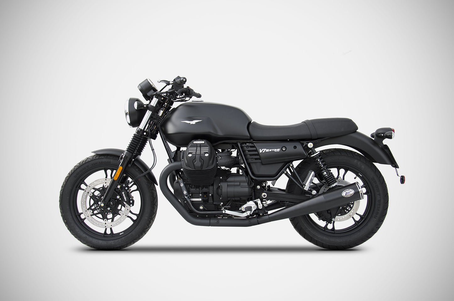 ZARD Exhaust Slip-Ons "Zuma" Moto Guzzi V7 Iii 2017-2019
