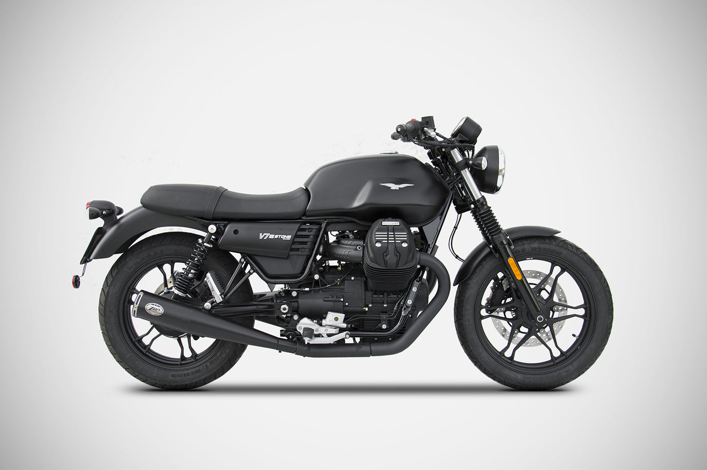 ZARD Exhaust Slip-Ons "Zuma" Moto Guzzi V7 Iii 2017-2019