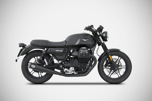 ZARD Exhaust Slip-Ons "Zuma" Moto Guzzi V7 Iii 2017-2019 - Adventure Parts