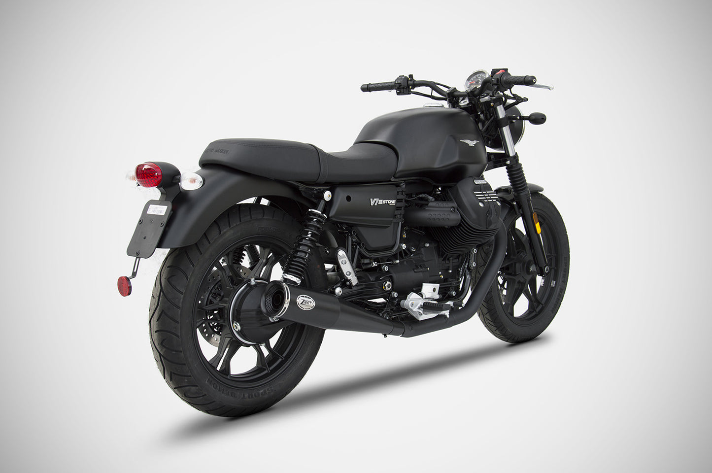 ZARD Exhaust Slip-Ons "Zuma" Moto Guzzi V7 Iii 2017-2019