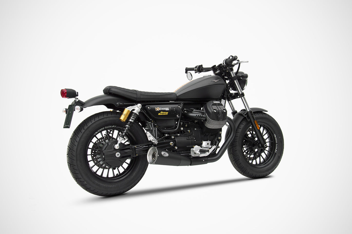 ZARD Exhaust Slip-Ons "Big" Moto Guzzi V9 Roamer 2016-2019