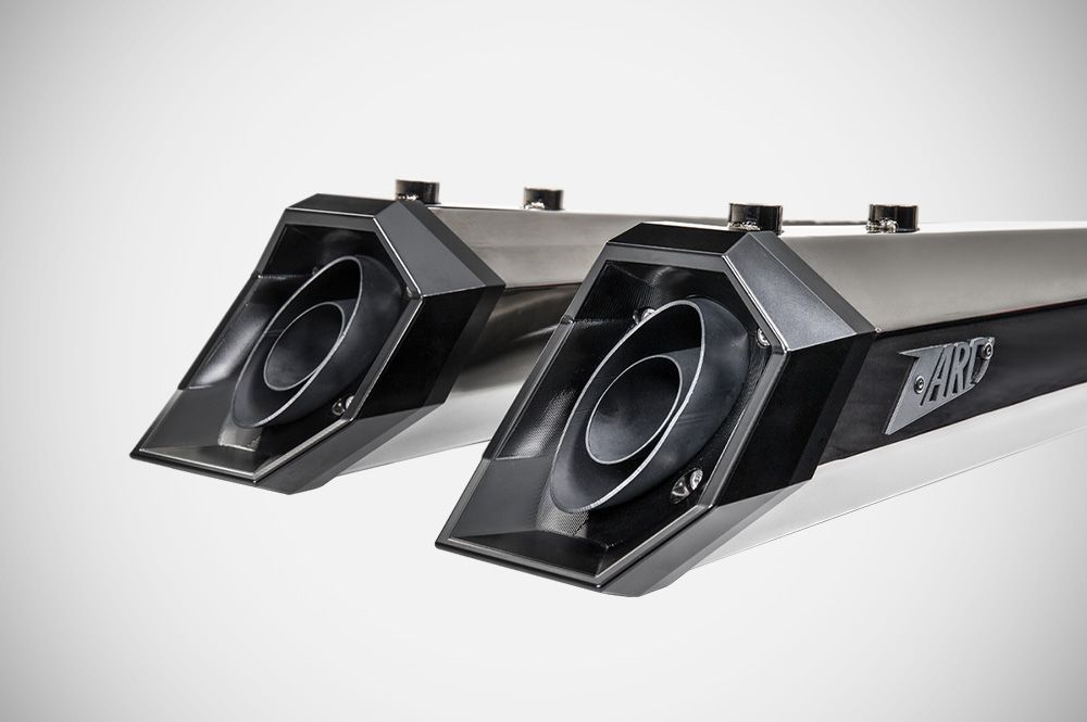 ZARD Slip-Ons Exhaust "Maverick" Harley Davidson Road King Special 2021-2024