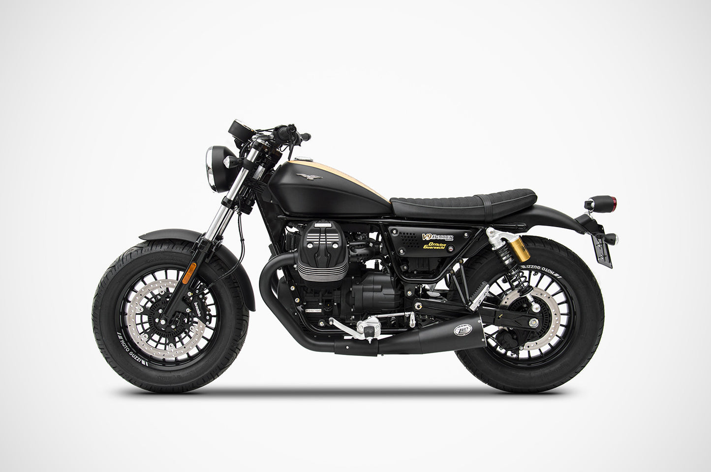 ZARD Exhaust Slip-Ons "Big" Moto Guzzi V9 Roamer 2016-2019