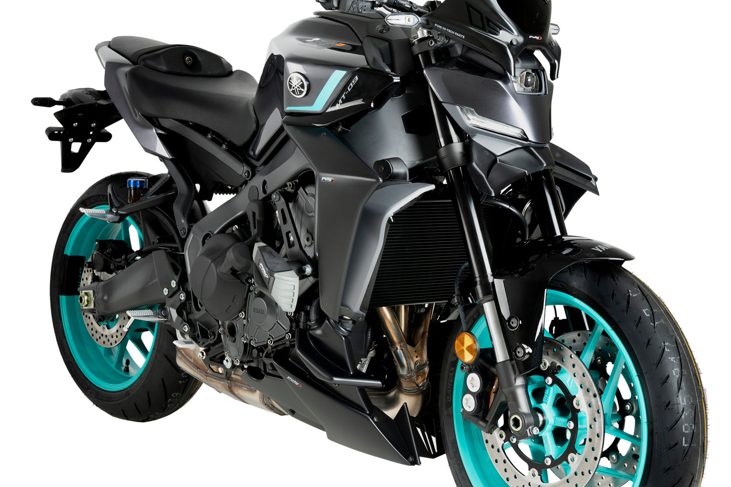 Puig Downforce Naked Front Spoilers Yamaha MT-09, MT-09 SP, MT-09 Y-AMT 2024-2025