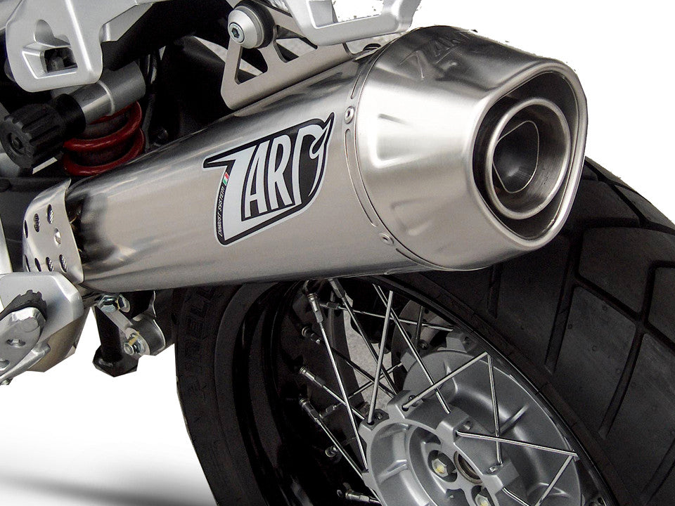 ZARD Exhaust Slip-On "Conical" Moto Guzzi Stelvio 2011-2016 - Adventure Parts