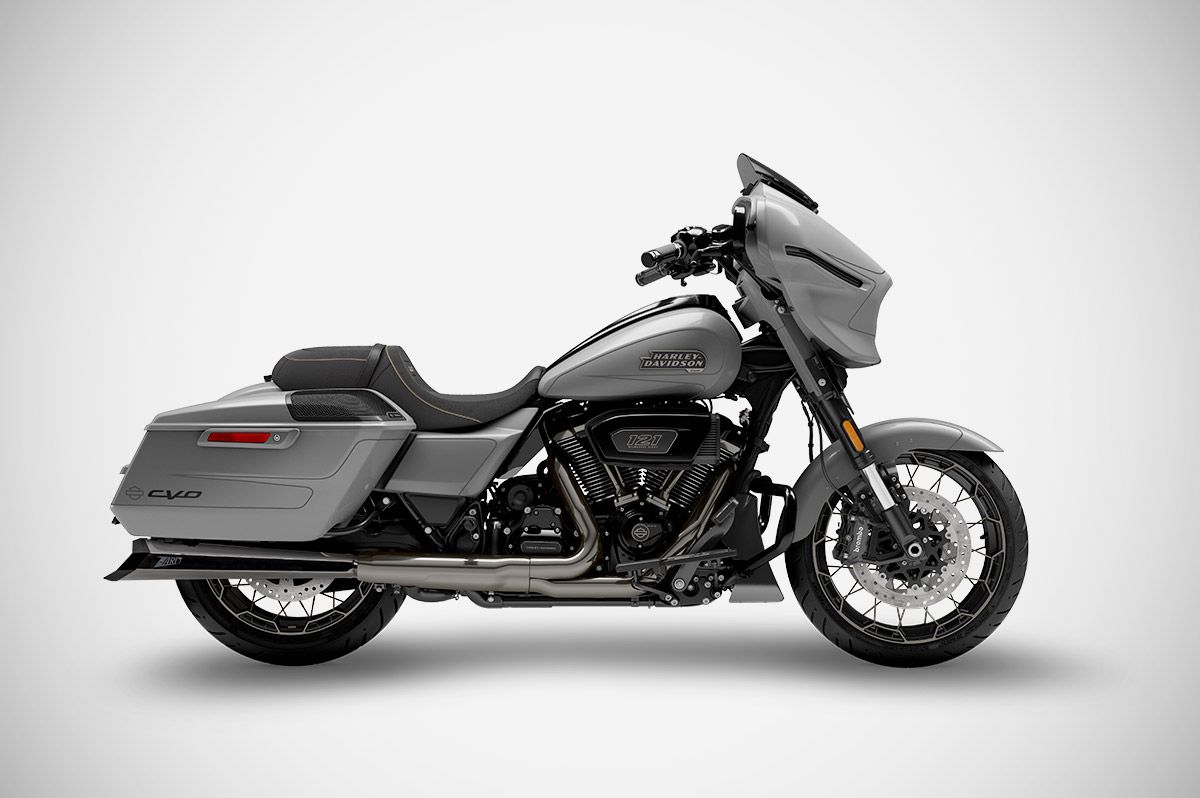ZARD Slip-Ons Exhaust "Maverick" Harley Davidson Cvo Street Glide 2021-2024 - Adventure Parts