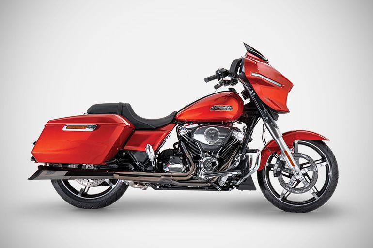 ZARD Slip-Ons Exhaust "Maverick" Harley Davidson Street Glide 2021-2024