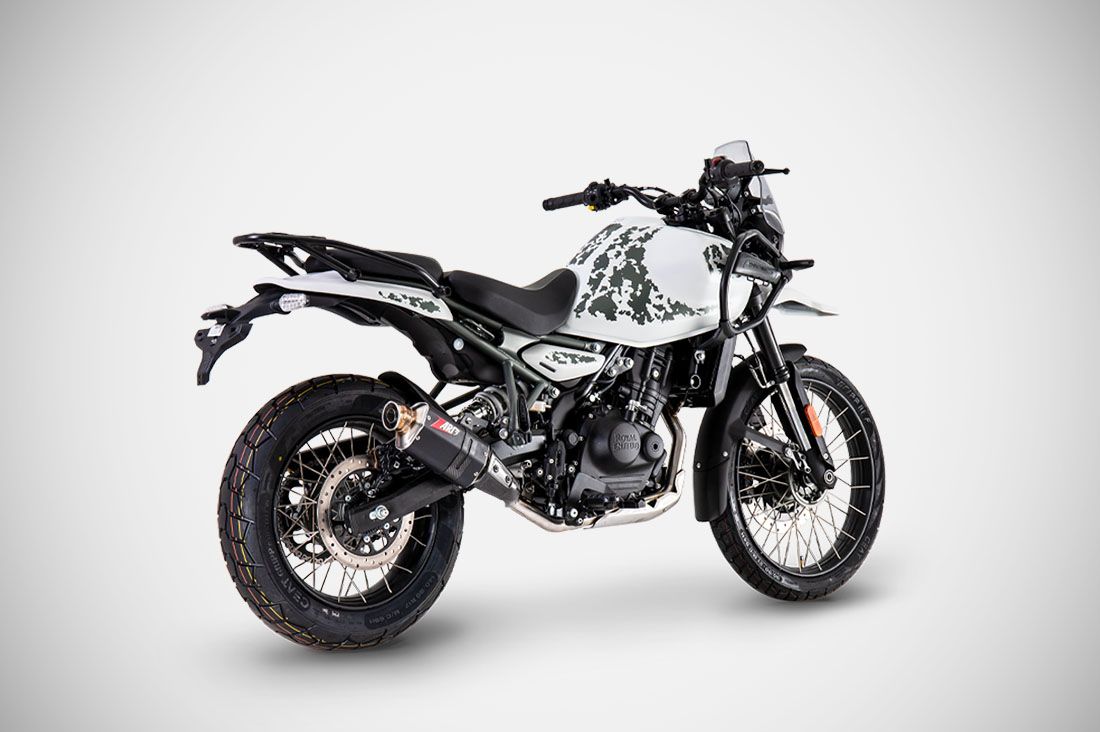 ZARD Slip-On Exhaust Racing Royal Enfield Himalayan 450 2024 - Adventure Parts