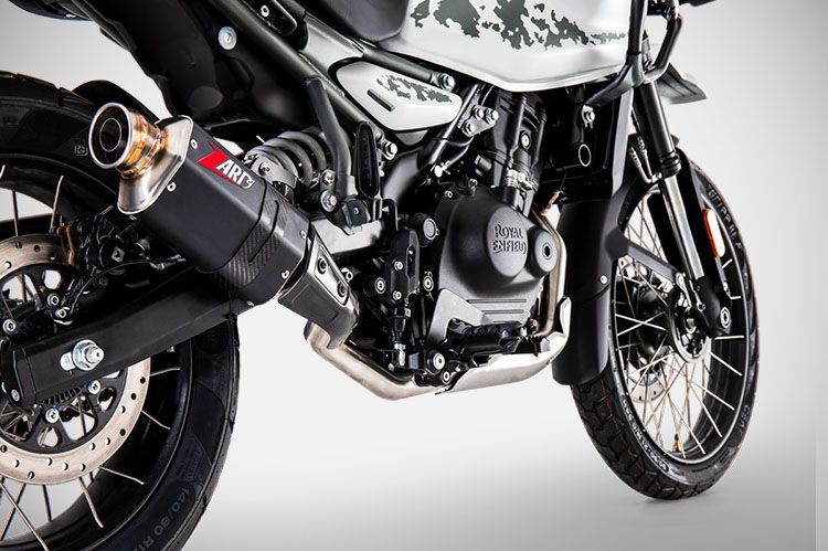 ZARD Slip-On Exhaust Racing Royal Enfield Himalayan 450 2024 - Adventure Parts
