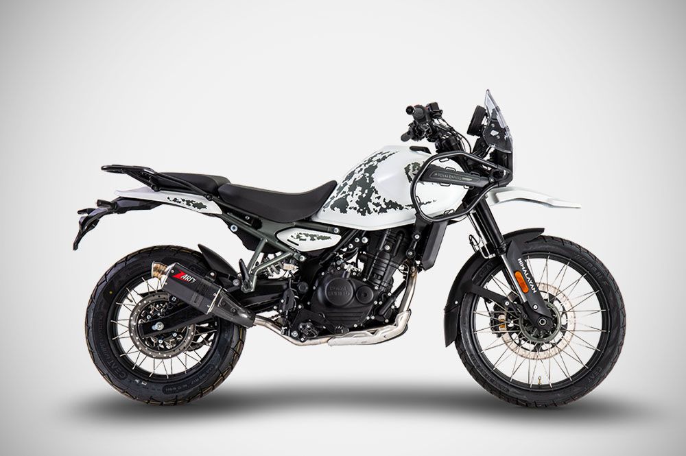 ZARD Slip-On Exhaust Racing Royal Enfield Himalayan 450 2024 - Adventure Parts