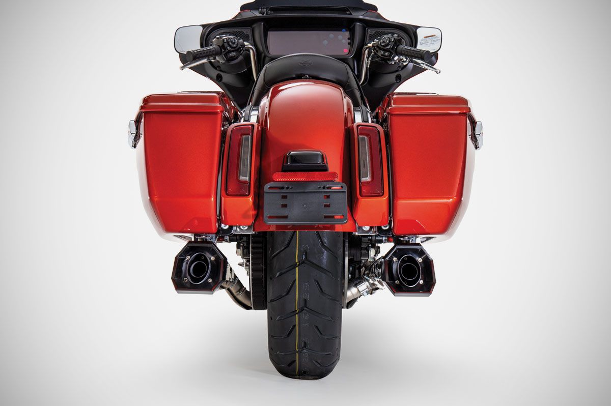 ZARD Slip-Ons Exhaust "Maverick" Harley Davidson Street Glide 2021-2024