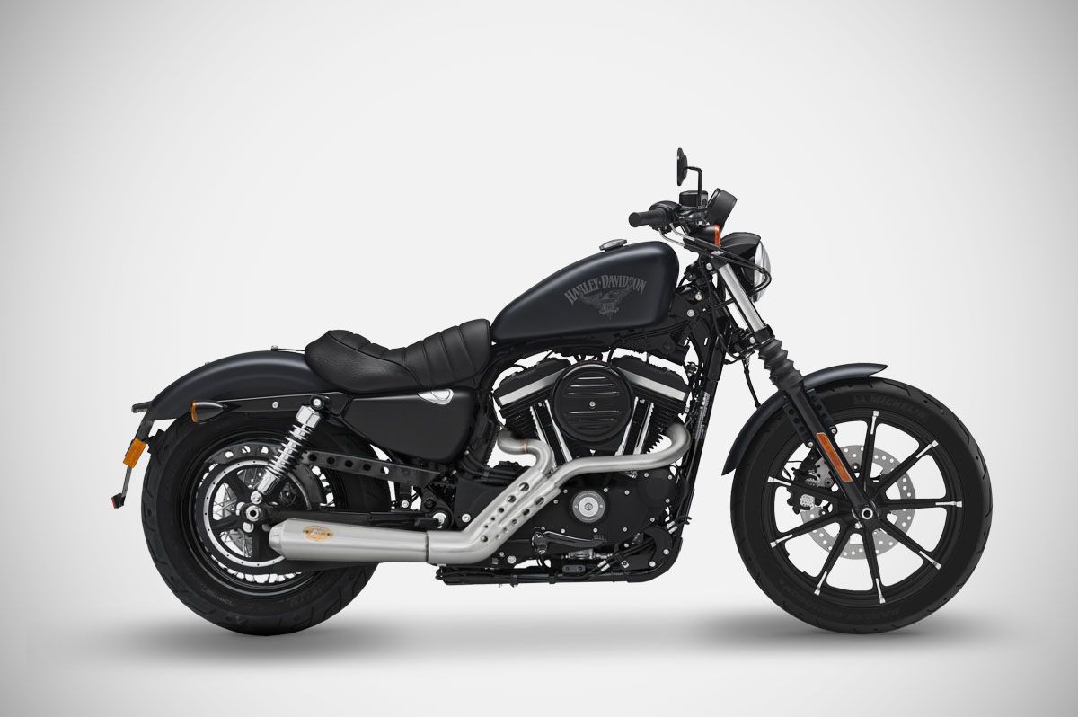 ZARD "Conical" Full Kit Exhuast Harley Davidson Sportster 883 1200 2014-2016 - Adventure Parts