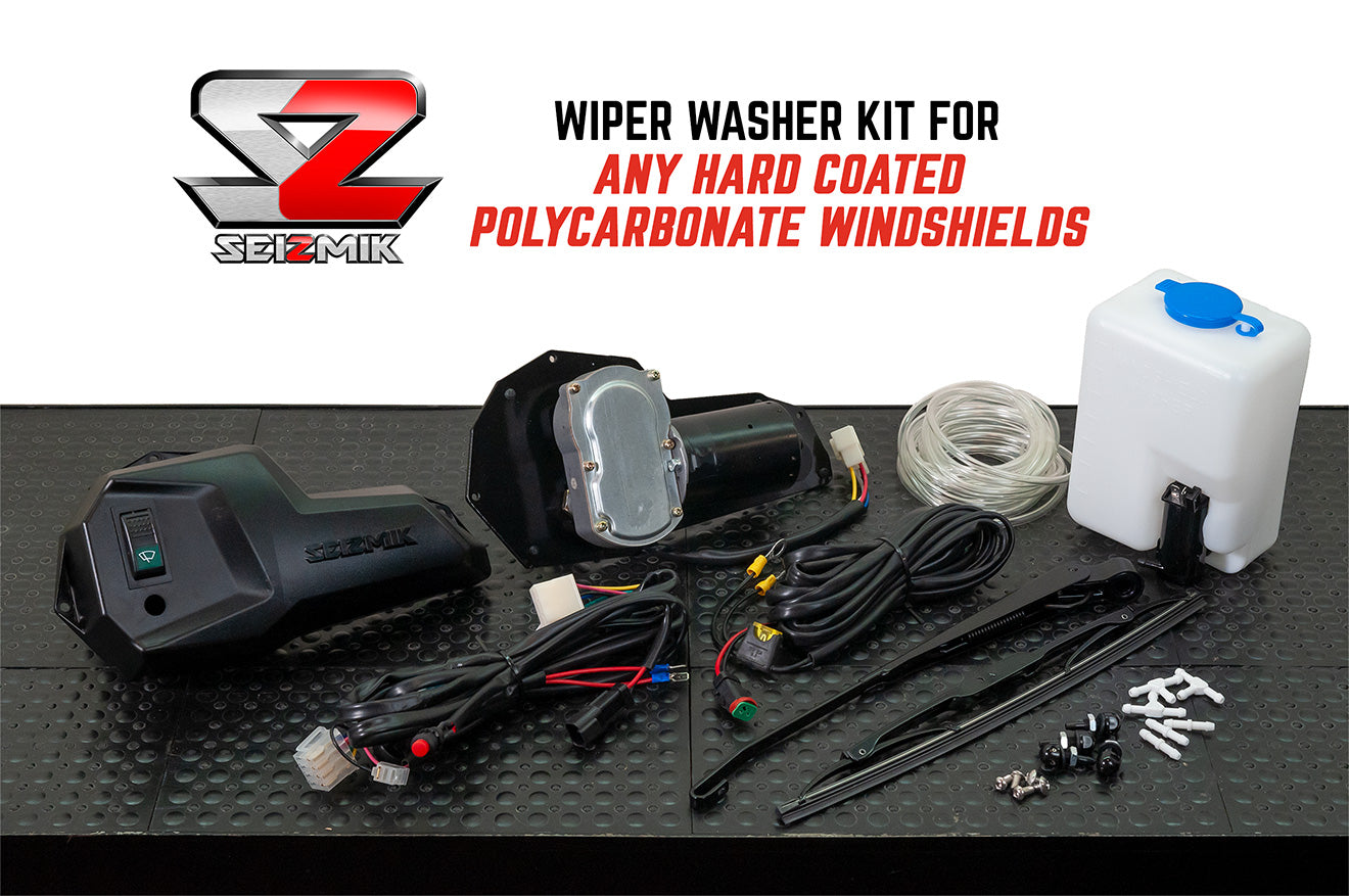 Seizmik UTV Windshield Wiper Washer Kit - Adventure Parts