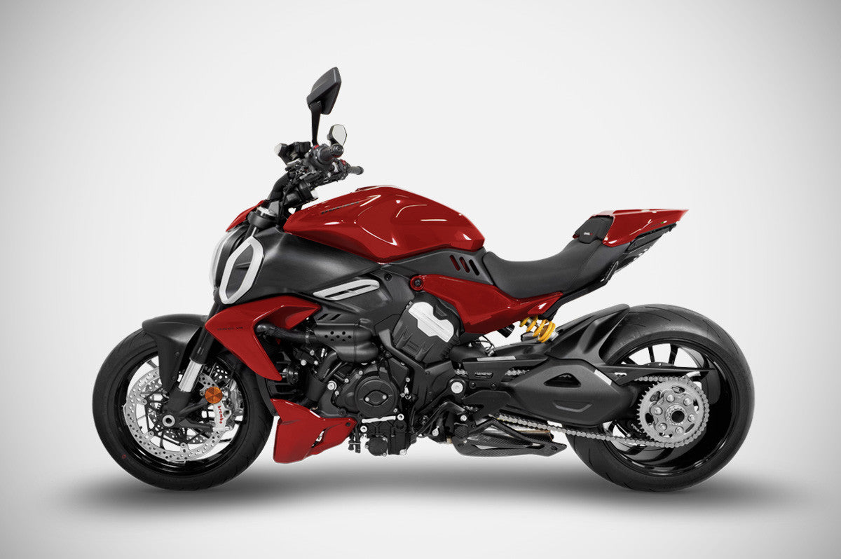 ZARD Exhaust Slip-On "Mako" Kit Exhaust Ducati Diavel V4 2023-2024 - Adventure Parts