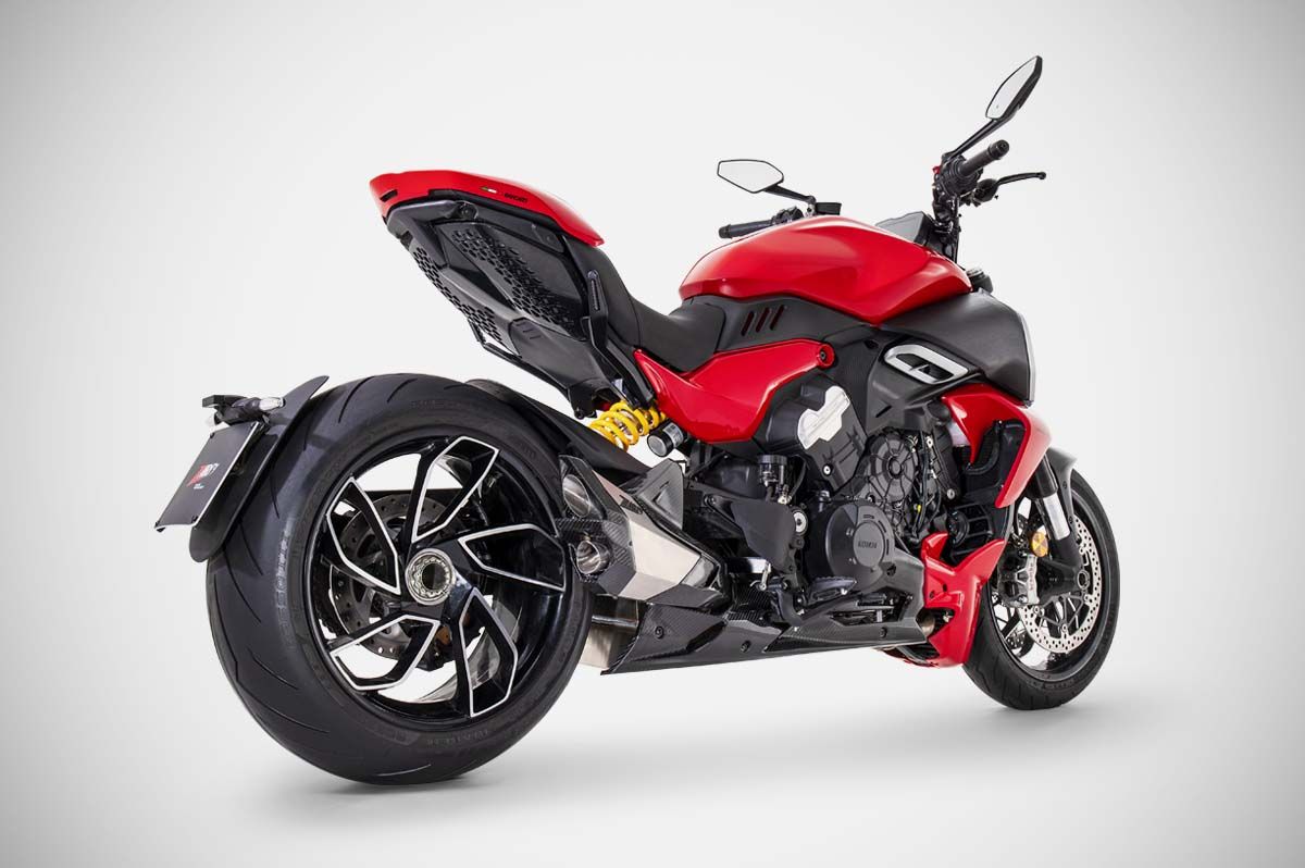 ZARD Exhaust Slip-On "Mako" Kit Exhaust Ducati Diavel V4 2023-2024 - Adventure Parts