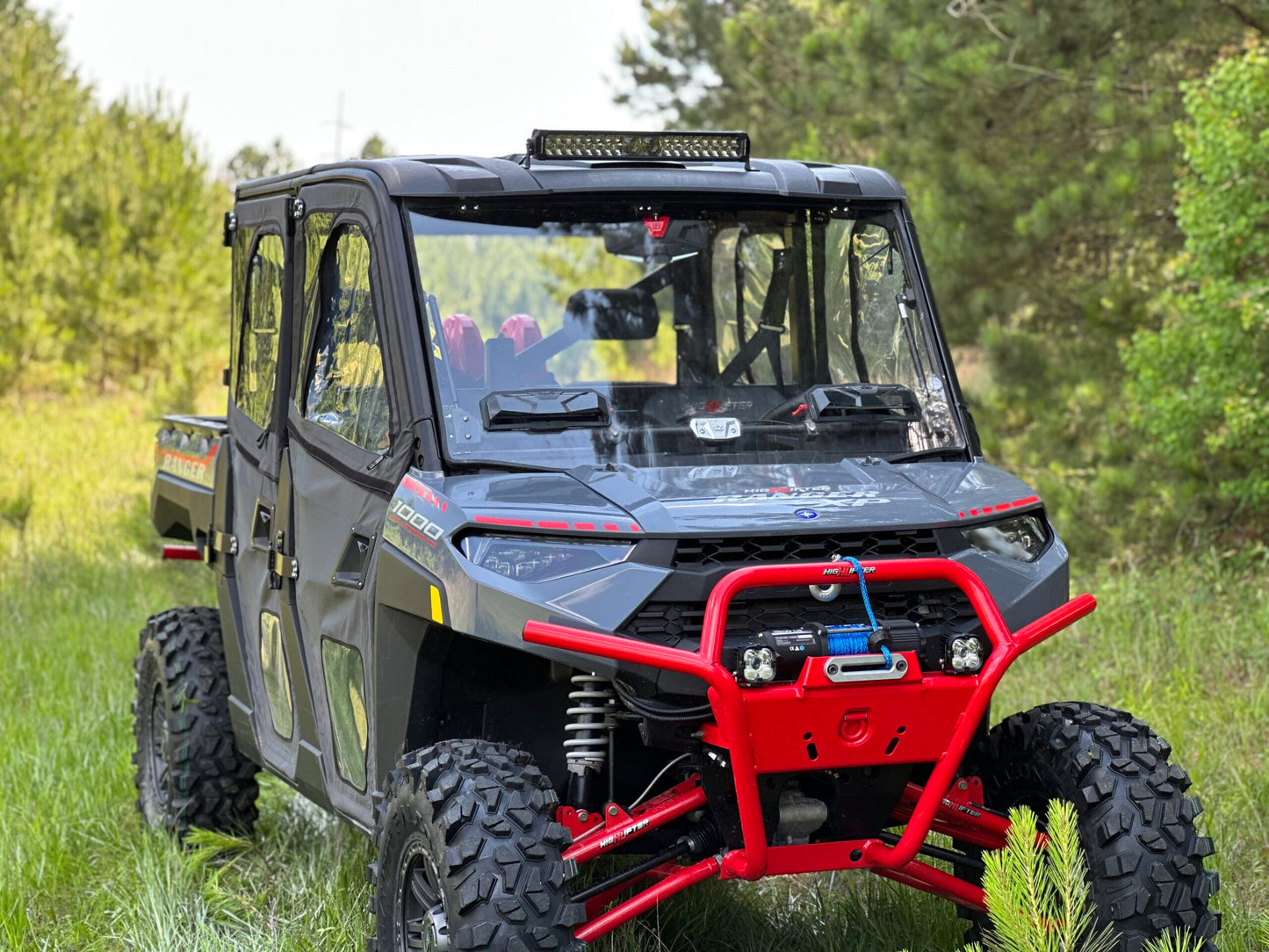 Seizmik Framed Door Kit | FRONT AND REAR- Polaris Ranger 1000 XP Crew - Adventure Parts