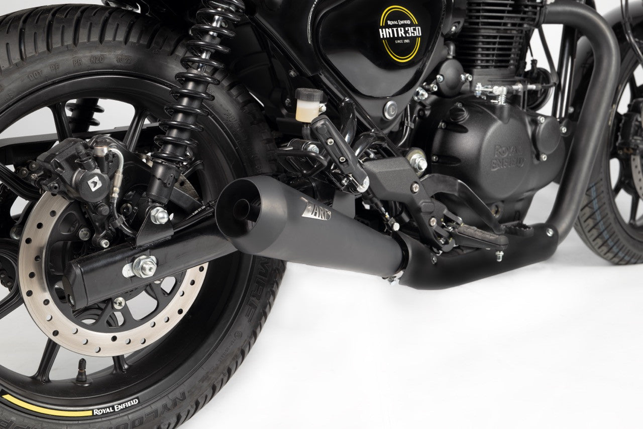 ZARD Exhaust Slip-On Royal Enfield Hntr 350 2022-2024 - Adventure Parts