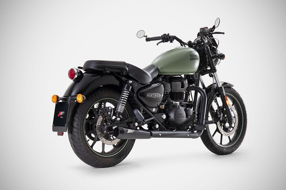 ZARD Exhaust Slip-On Royal Enfield Meteor 350 2021-2024 - Adventure Parts