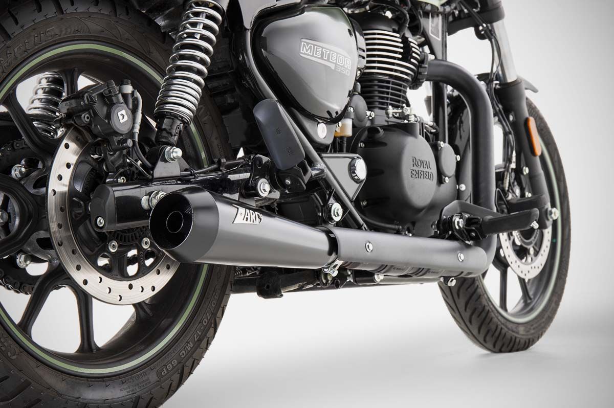 ZARD Exhaust Slip-On Royal Enfield Meteor 350 2021-2024 - Adventure Parts