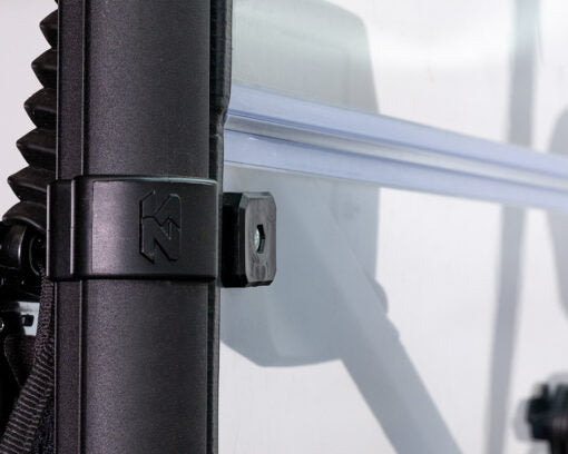 Seizmik Windshield Hard Rear Folding (UV Resistant Polycarbonate) ? Can-Am Defender - Adventure Parts