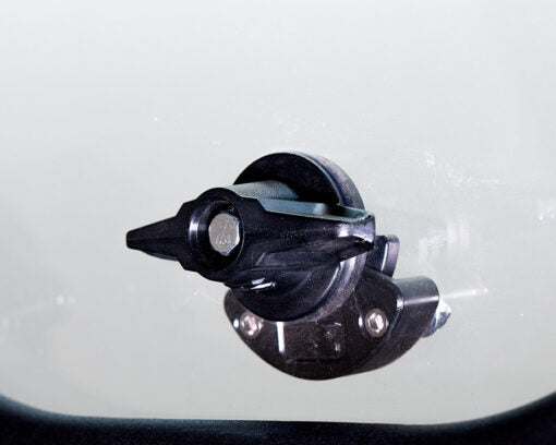 Seizmik Windshield Hard Rear Folding (UV Resistant Polycarbonate) ? Polaris Full Size Pro-Fit Ranger - Adventure Parts