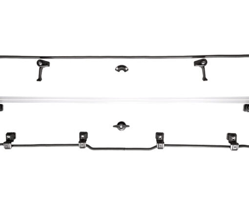 Seizmik Windshield Hard Rear Folding (UV Resistant Polycarbonate) ? Polaris Full Size Pro-Fit Ranger - Adventure Parts