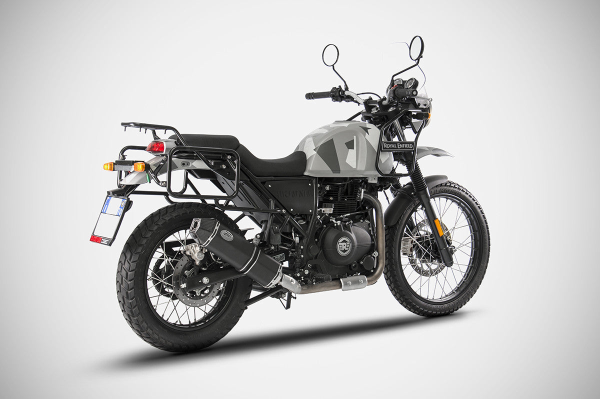 ZARD Exhaust Slip-On "Penta Low" Royal Enfield Himalayan 410 2017-2020 - Adventure Parts