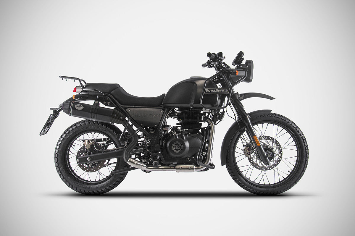 ZARD Exhaust Slip-On "Penta High" Royal Enfield Himalayan 410 2017-2020 - Adventure Parts