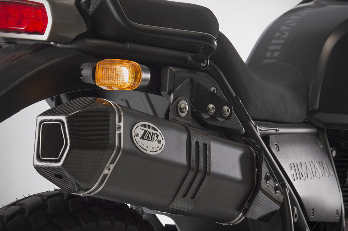 ZARD Exhaust Slip-On "Penta High" Royal Enfield Himalayan 410 2017-2020 - Adventure Parts
