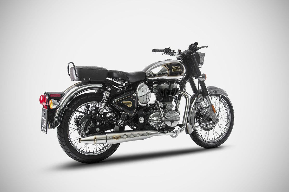ZARD Exhaust Slip-On Royal Enfield Classic 500 2017-2020 - Adventure Parts