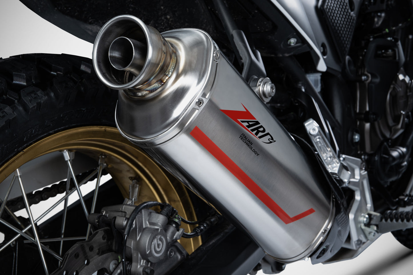 ZARD Exhaust Slip-On "Sabbia" Yamaha Tenere 700 2021-2023 - Adventure Parts
