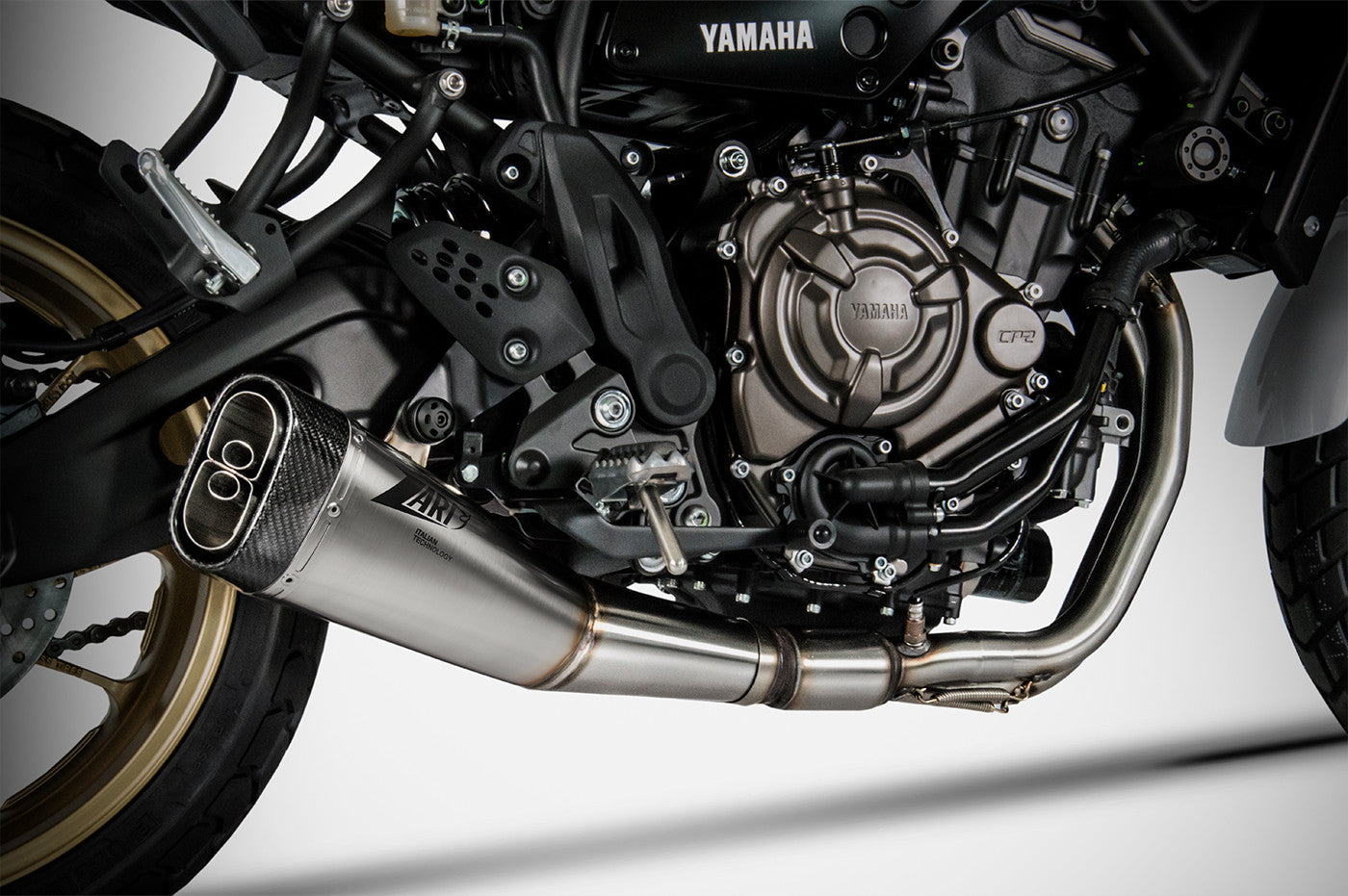 ZARD Full Exhaust System Yamaha MT 07 2017-2023 - Adventure Parts