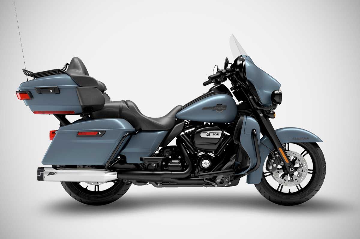 ZARD Slip-Ons "4.5 Inches" Exhaust Harley Davidson Ultra LImited 2017-2024