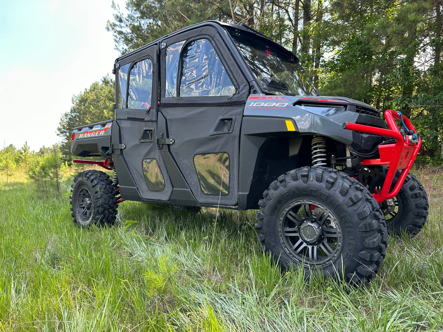 Seizmik Framed Door Kit | FRONT AND REAR- Polaris Ranger 1000 XP Crew - Adventure Parts