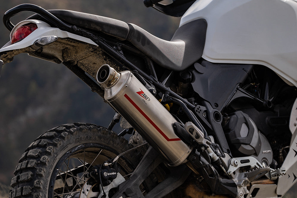 ZARD "Sabbia" Slip-On Ducati Desert X Exhaust 2021-2023