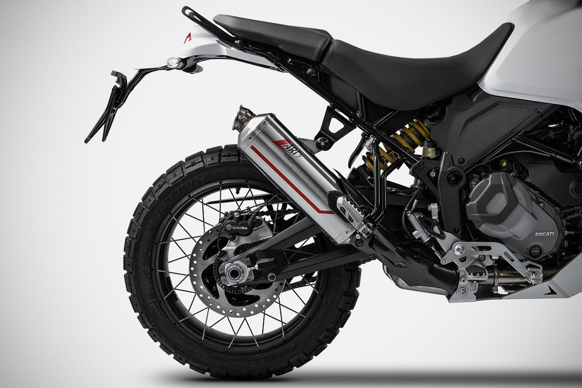 ZARD "Sabbia" Slip-On Ducati Desert X Exhaust 2021-2023